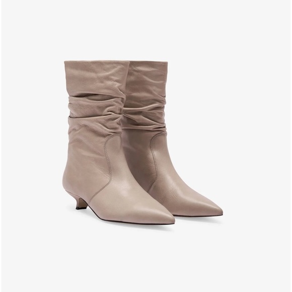 Marcella Fiona Boots Taupe 8 - Picture 4 of 14